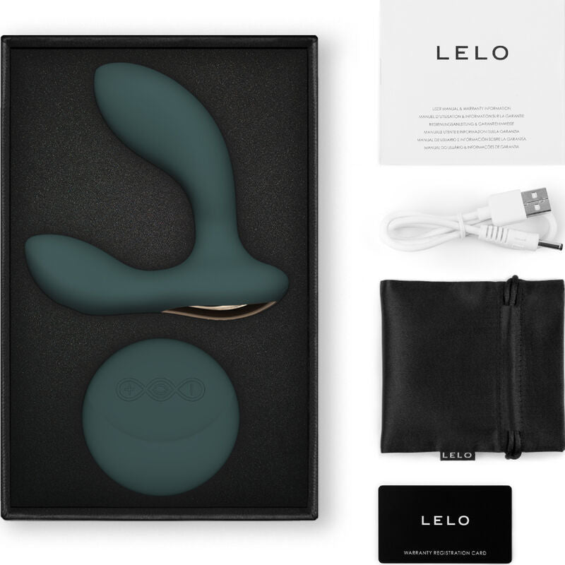Lelo - Hugo 2 Green Prostate Massager with Remote Control