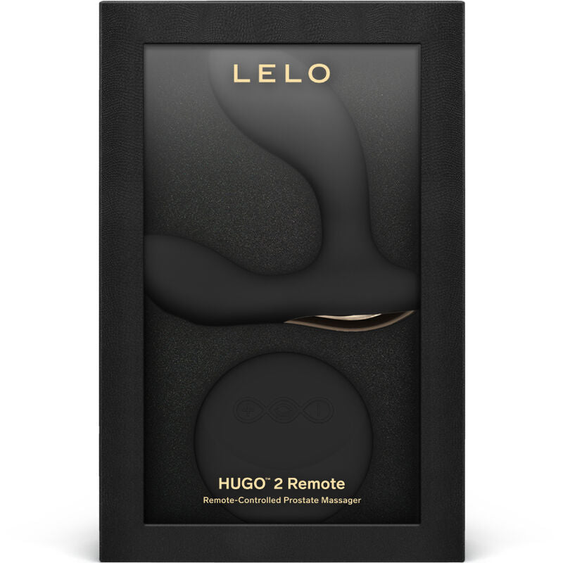 Lelo - Hugo 2 Prostate Massager with Remote Control Black
