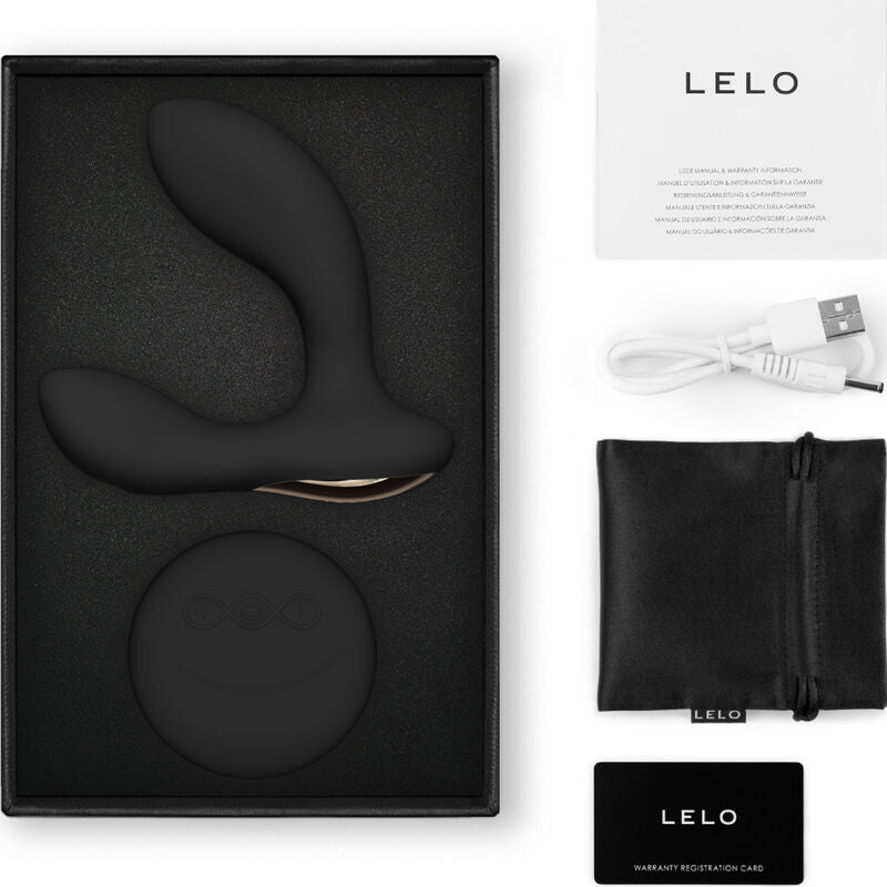 Lelo - Hugo 2 Prostate Massager with Remote Control Black