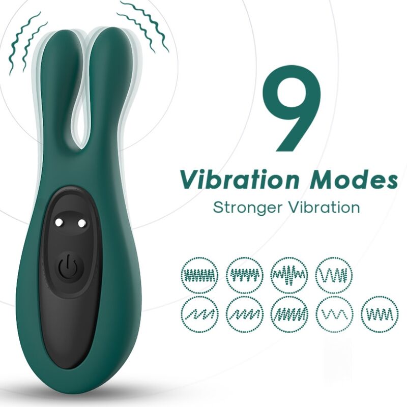 Armony - Stimulator & Vibrator Kaninchen Grün