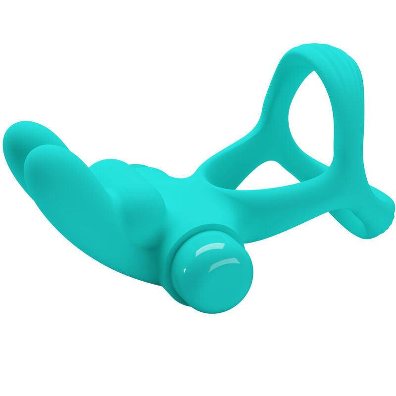 Pretty Love - Dante Green Rabbit Vibrating Ring