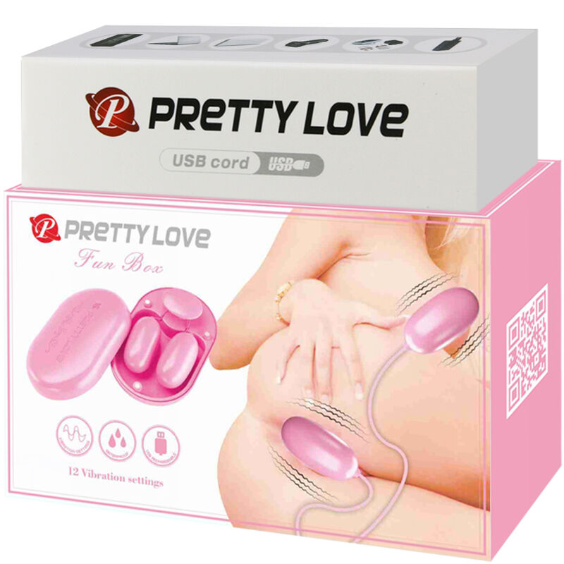Pretty Love - Fun Box Pink Vibrating Ball
