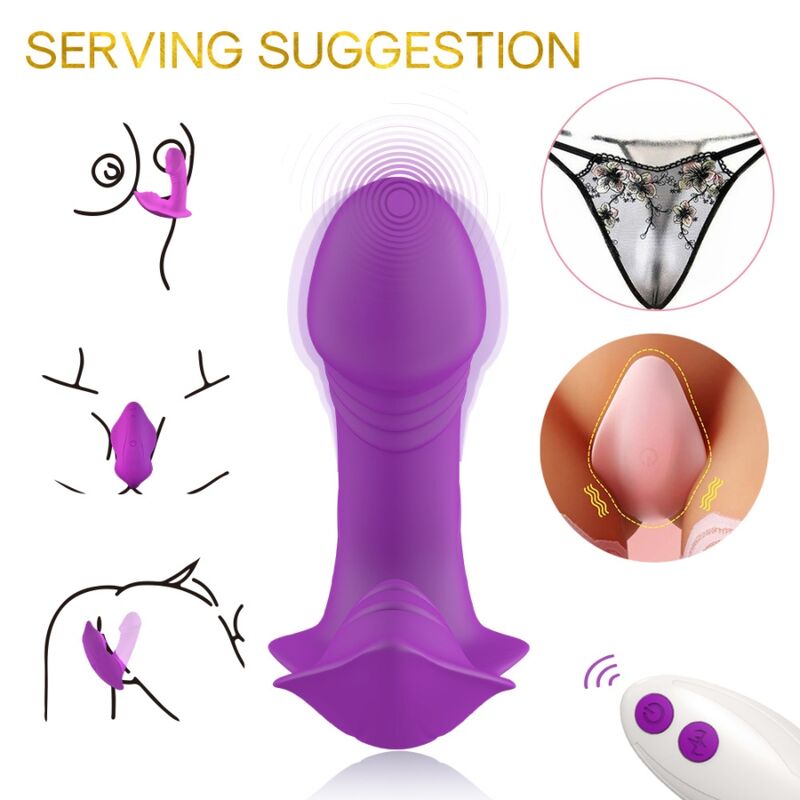 Armony - Whistle Vibrator Introducible Fernbedienung Lila