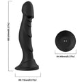Armony - Dildo Vibrator & Anal Plug Fernbedienung Schwarz