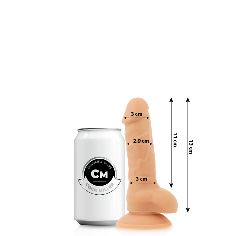 Cock Miller - Silikon Dichte Cocksil Artikulierbar 13 Cm