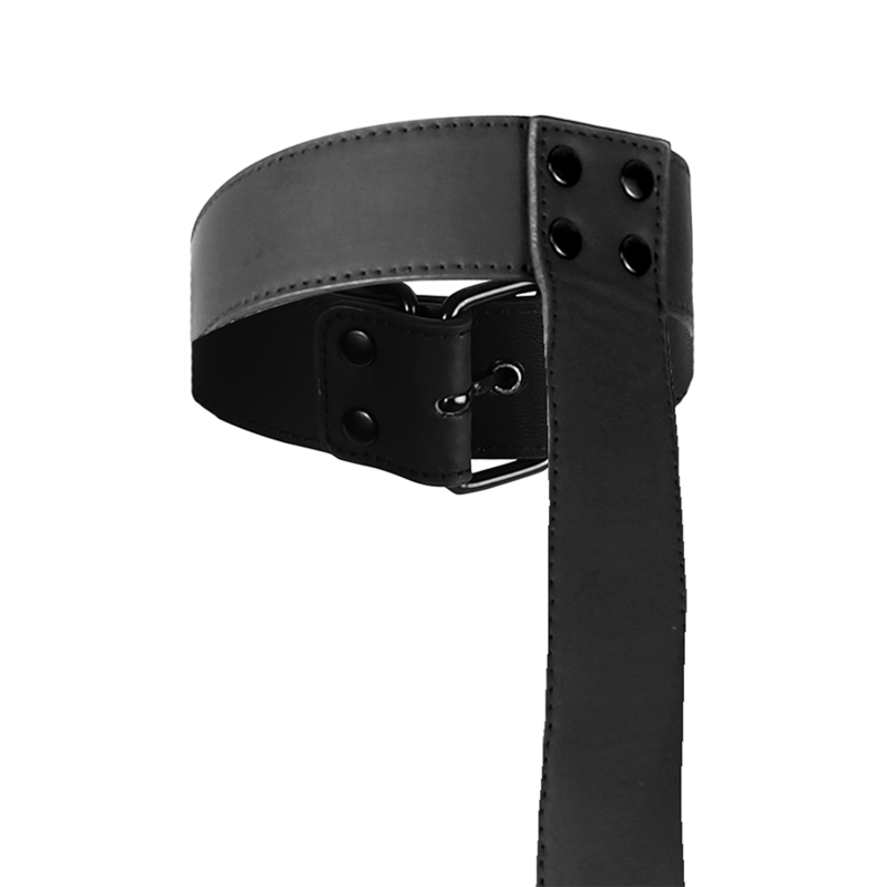 Fetish Submissive Bondage - Collar and Wrist Cuff Body Restraint Set