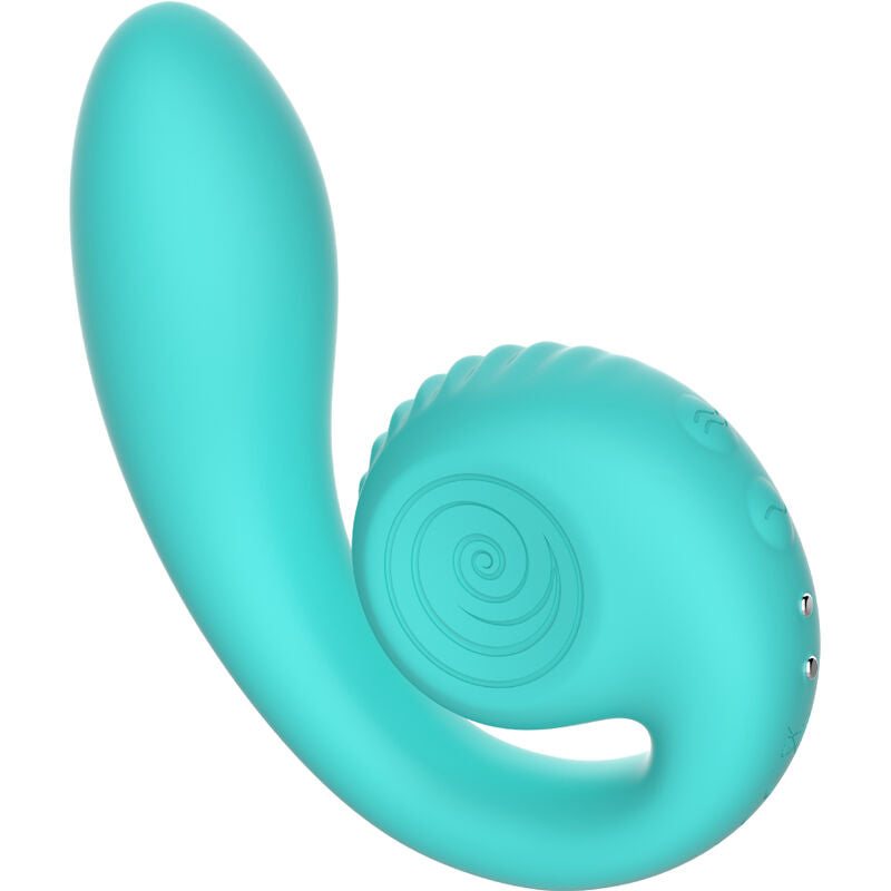 Snail Vibe - Gizi Dual Stimulator Turquoise