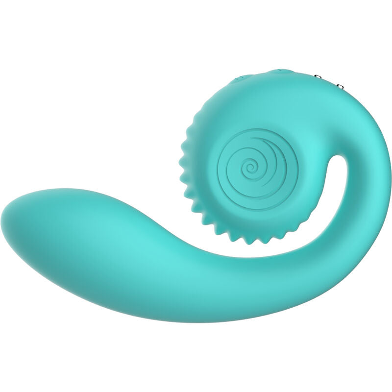 Snail Vibe - Gizi Dual Stimulator Turquoise