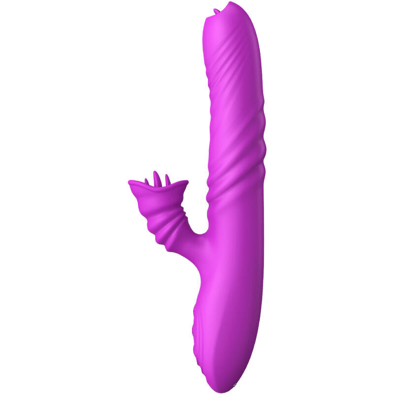 Armony - Angelia Multifunktionsvibrator Doppelzunge Violetter Wrmeeffekt