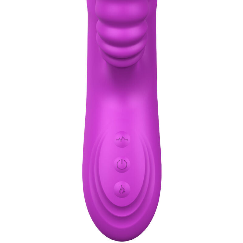 Armony - Angelia Multifunktionsvibrator Doppelzunge Violetter Wrmeeffekt