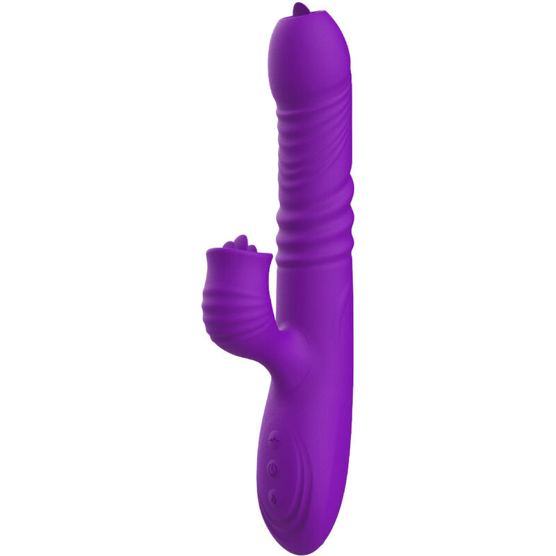 Armony - Vollstndiger G-Punkt-Kaninchenvibrator Mit Stimulierendem Zungenvioletten Wrmeeffekt