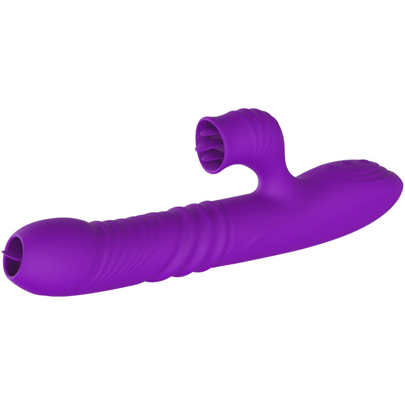 Armony - Vollstndiger G-Punkt-Kaninchenvibrator Mit Stimulierendem Zungenvioletten Wrmeeffekt
