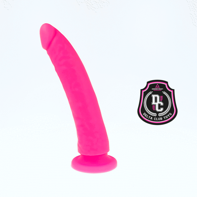 Delta Club - Toys Rosa Dildo Medizinisches Silikon 20 Cm -O- 4 Cm