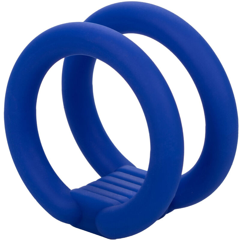 Calexotics - Admiral Dual Cock Cage Blue