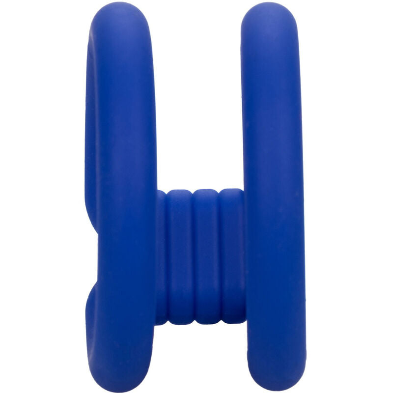 Calexotics - Admiral Dual Cock Cage Blau