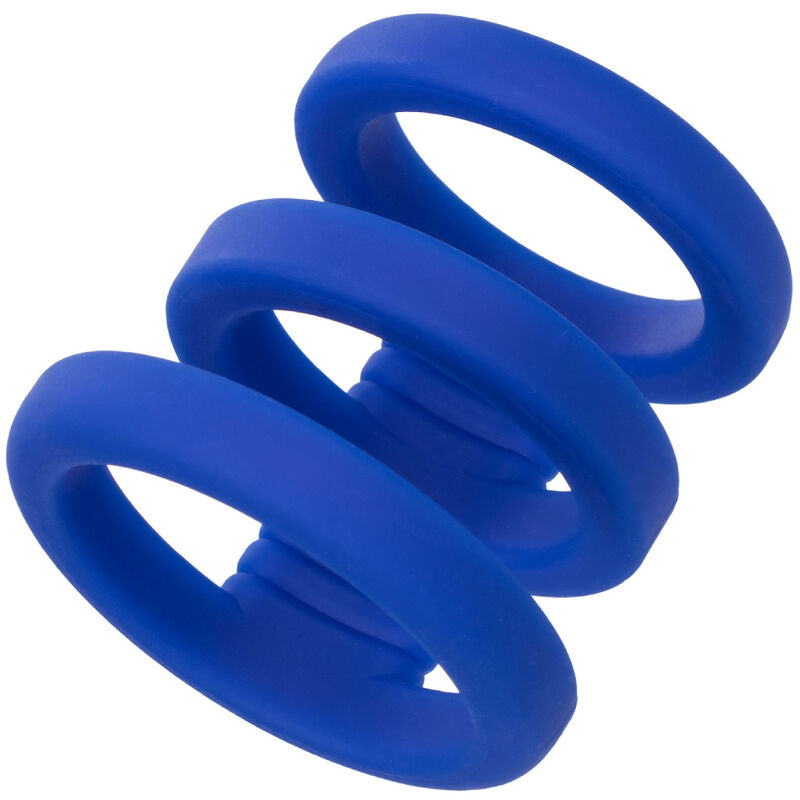Calexotics - Admiral Dreifach-Cock-Cage Blau