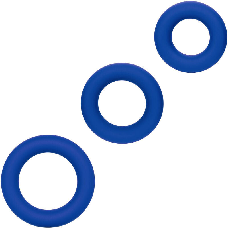 Calexotics - Admiral Cock Ring Set Blau