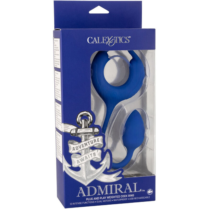 Calexotics - Admiral Bewichterter Hahnring Blau