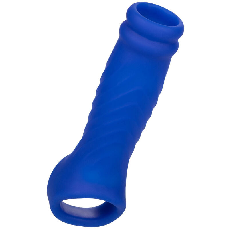 Calexotics - Admiral Wave Penis Sleeve Liquid Silicone Blue