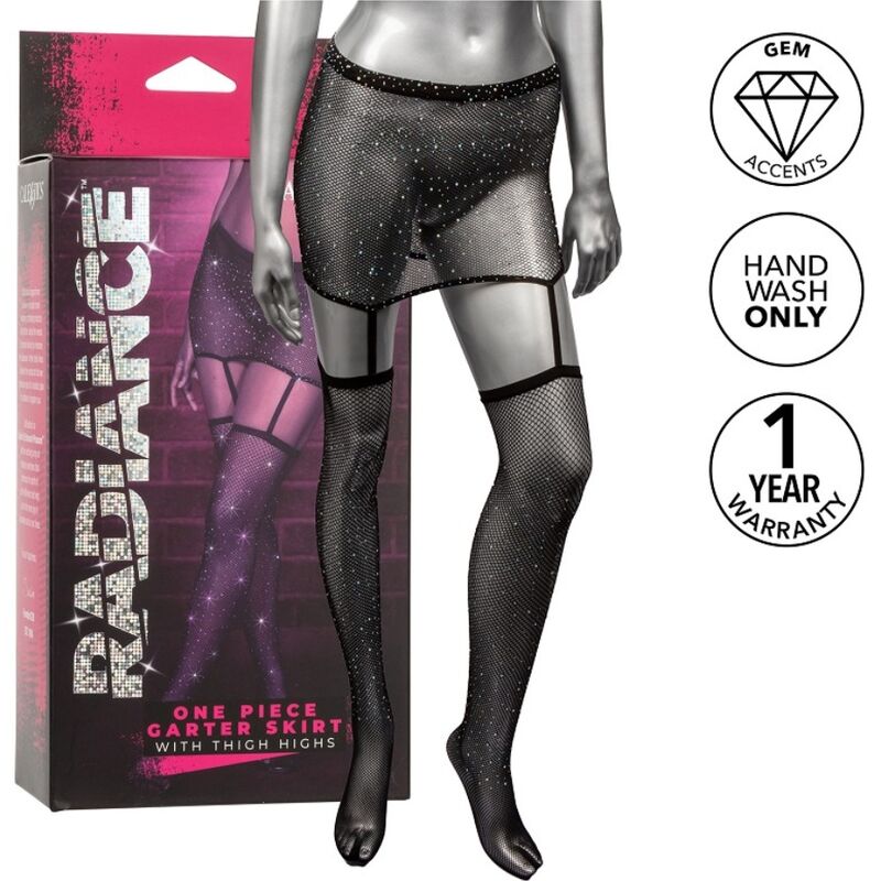 Calexotics - Radiance Garter Rock Thigh-Highs