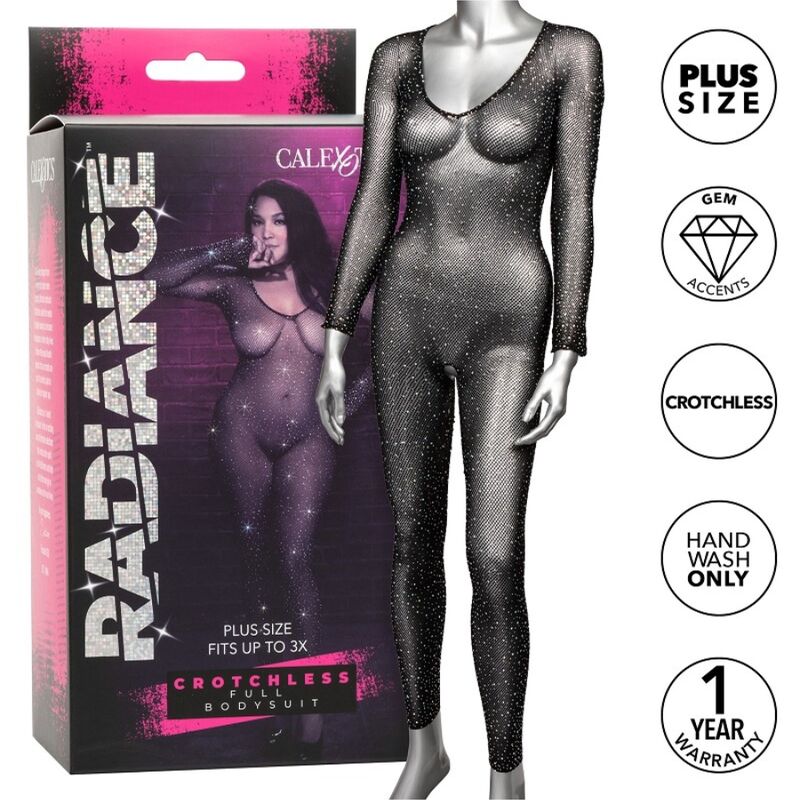Calexotics - Radiance Ganzkörper-Bodysuit Rhine In Übergrösse Ohne Schritt