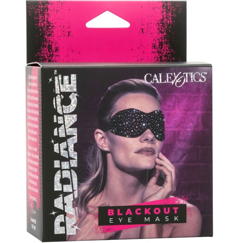 Calexotics - Radiance Blackout Rhinestone Eye Mask