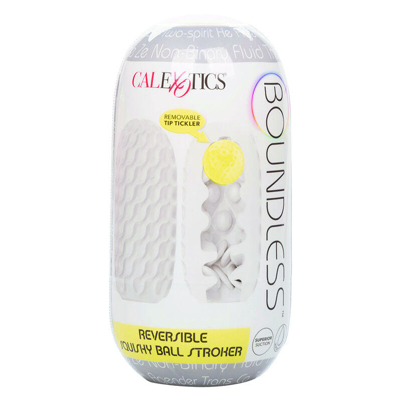 Calexotics - Boundless Reversible Squishy Ball Stroker Grey