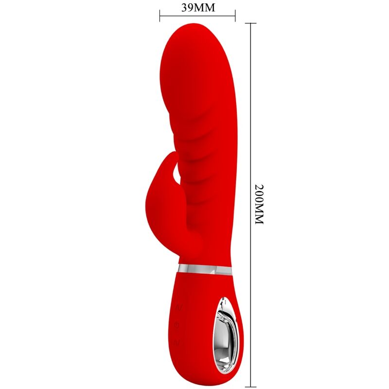 Pretty Love - Prescott Multifunctional G-Spot Vibrator Red