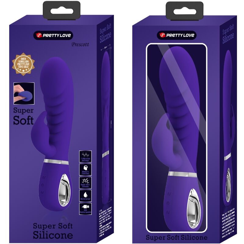 Pretty Love - Prescott Multifunctional G-Spot Vibrator Purple