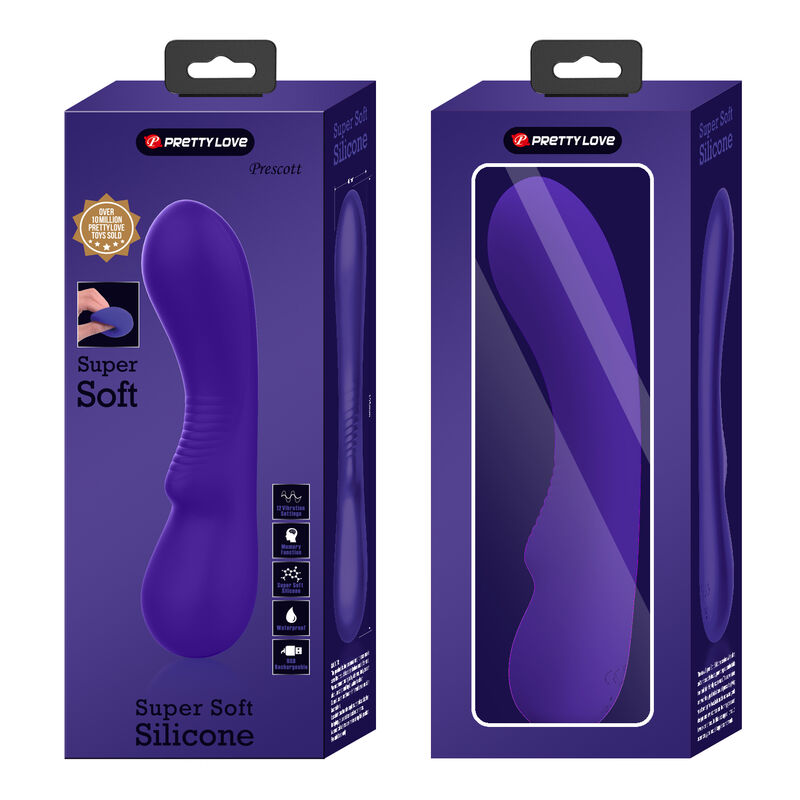 Pretty Love - Prescott Wiederaufladbarer Vibrator Lila