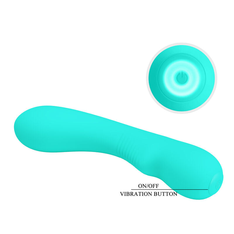 Pretty Love - Prescott Wiederaufladbarer Vibrator Aqua Green