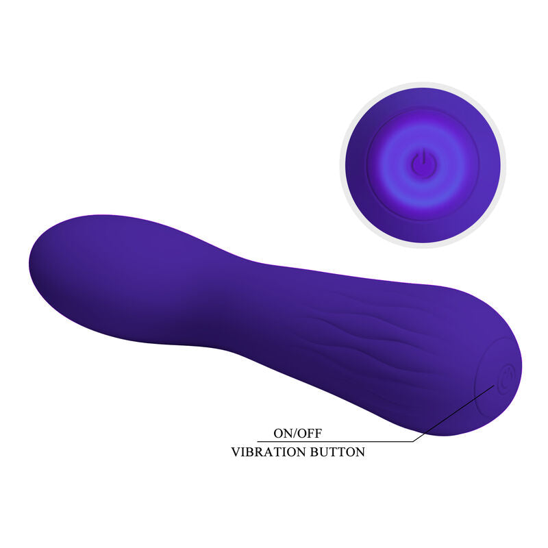 Pretty Love - Faun Wiederaufladbarer Vibrator Lila