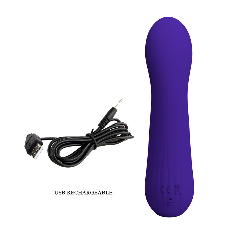 Pretty Love - Faun Wiederaufladbarer Vibrator Lila