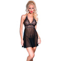 Chilirose - Cr 4145 Babydoll Schwarz L/Xl