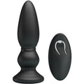 Mr Play - Leistungsstarker Vibrator Mit Fernbedienung, Analstecker, Schwarz
