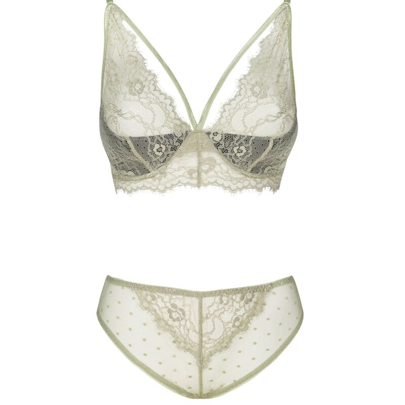 Livco Corsetti Fashion - Pine Lc 90667 Bh + Panty Khaki