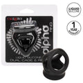 Calexotics - Alpha Dual Cage Ring Schwarz