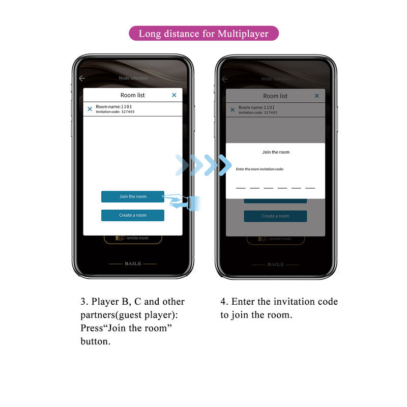 Pretty Love - Hector Electroshock Vibrator Per App-Steuerung Lila