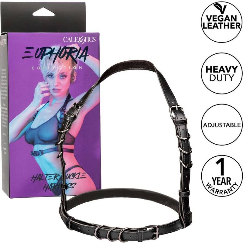 Calexotics - Euphoria Half-Buckle Harness Black