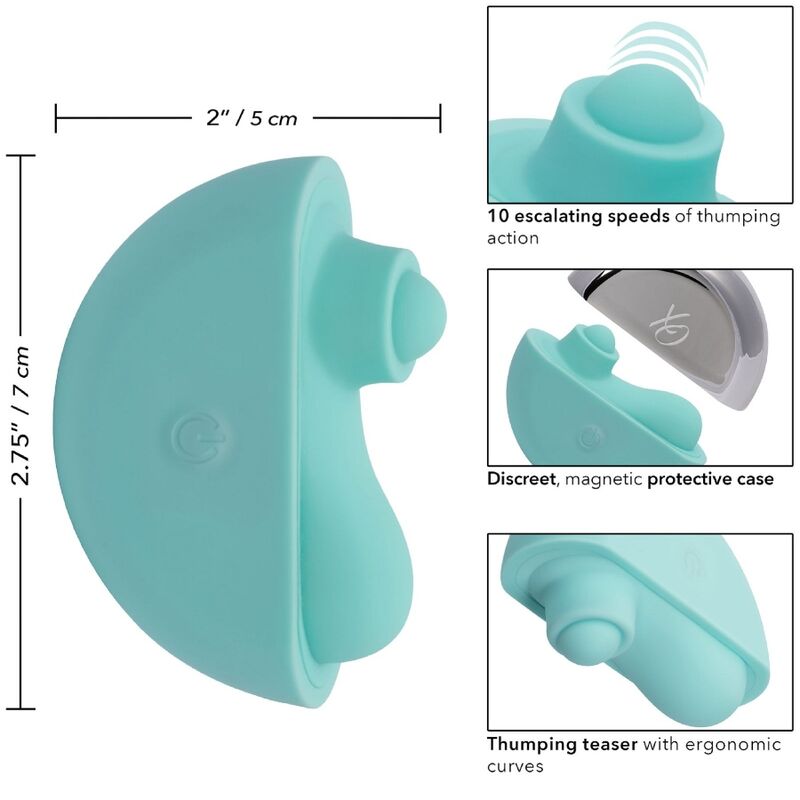Calexotics - Ovation Acclaim Stimulator Aqua Green