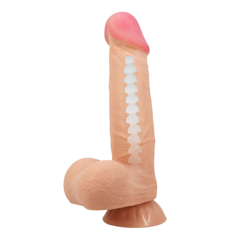 Pretty Love - Sliding Skin Series Realistischer Dildo Mit Gleitendem Haut-Saugnap 21,8 Cm