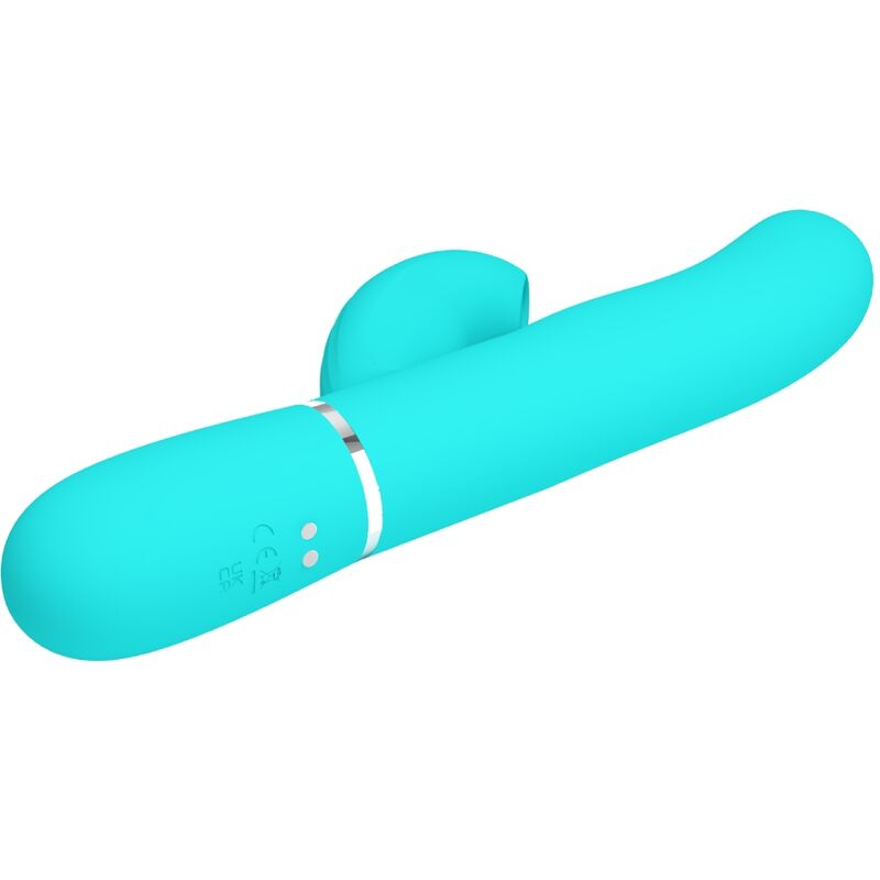 Pretty Love - Perlita Multifunktions-3-In-1-G-Punkt-Vibrator Aqua Grãœn