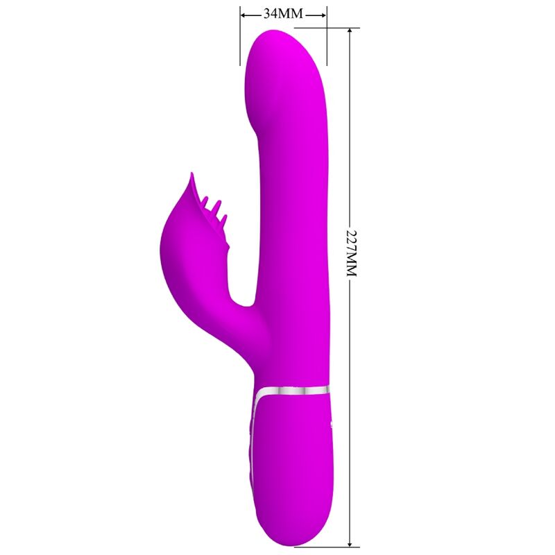Pretty Love - Rabbit Vibrator Beads Violet