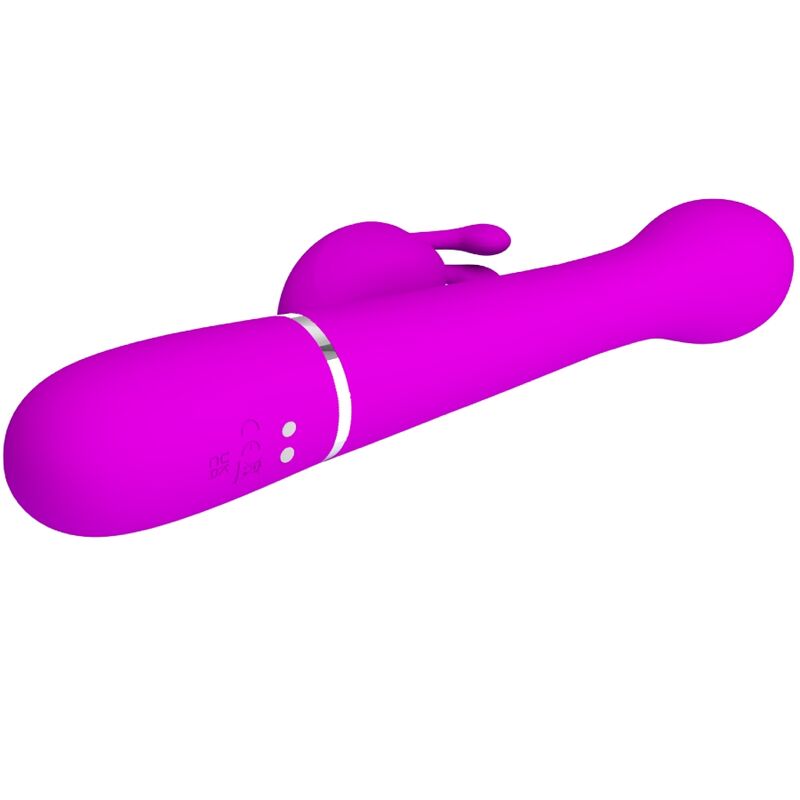 Pretty Love - Dejon Rabbit Vibrator 3-in-1 Multifunctional Purple