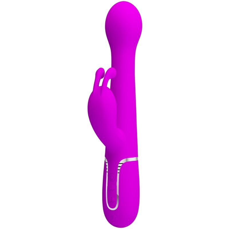 Pretty Love - Dejon Rabbit Vibrator 3-in-1 Multifunctional Purple