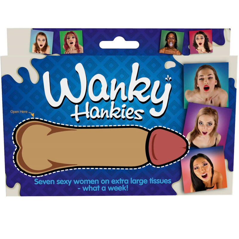 Spencer & Fleetwood - Wanky Hankies 7 Extra Large Women's Handkerchiefs