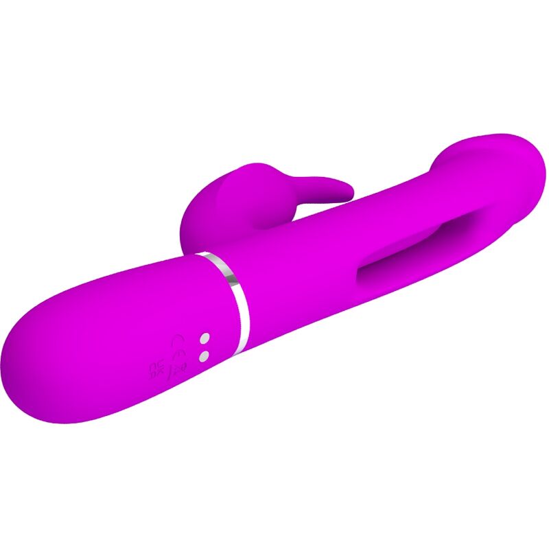 Pretty Love - Dejon Rabbit Vibrator 3-in-1 Multifunctional Fuchsia