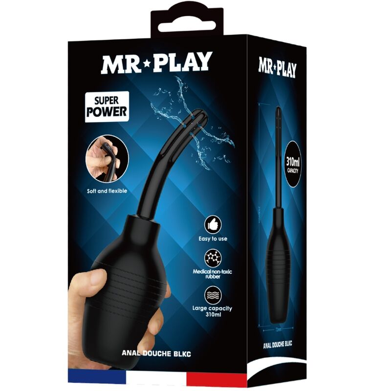 Mr Play - Anal-Dusche Blkc Super Power Schwarz