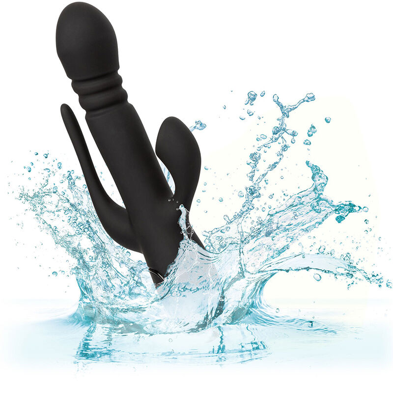 Calexotics - Triple Euphoria Vibrator Black