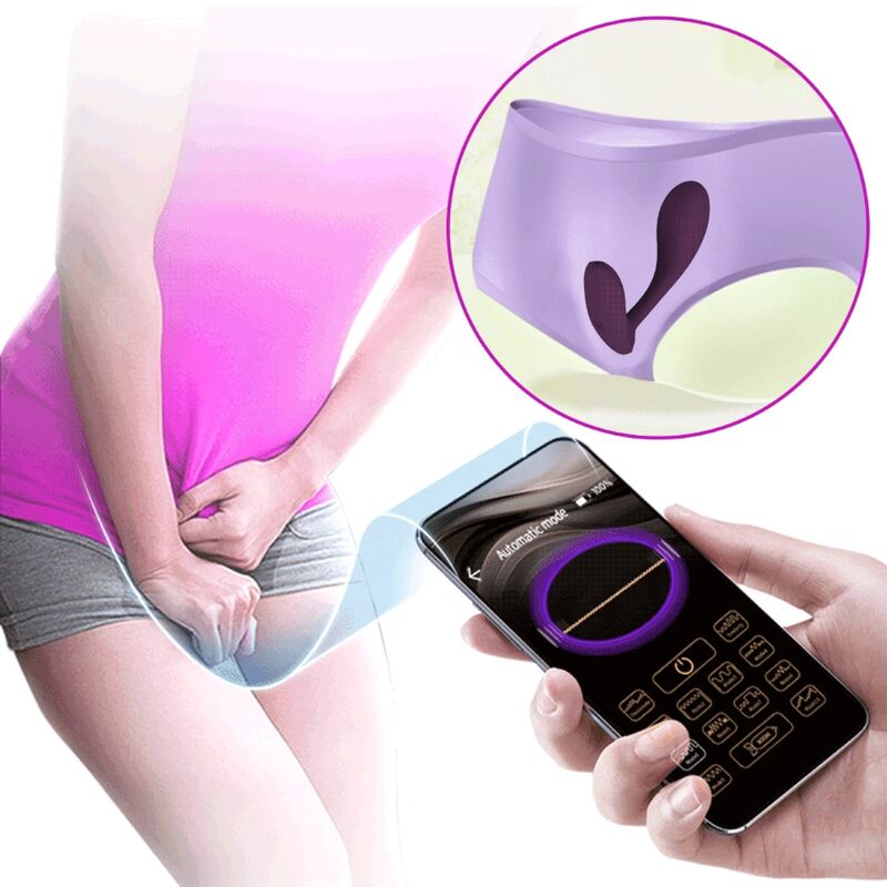 Pretty Love - Baird G-Spot 12 Vibrationen Wiederaufladbar Lila App